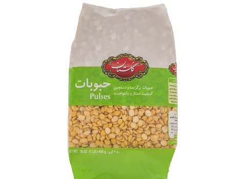 فروش لپه گلستان 450 گرمی + قیمت خرید به صرفه